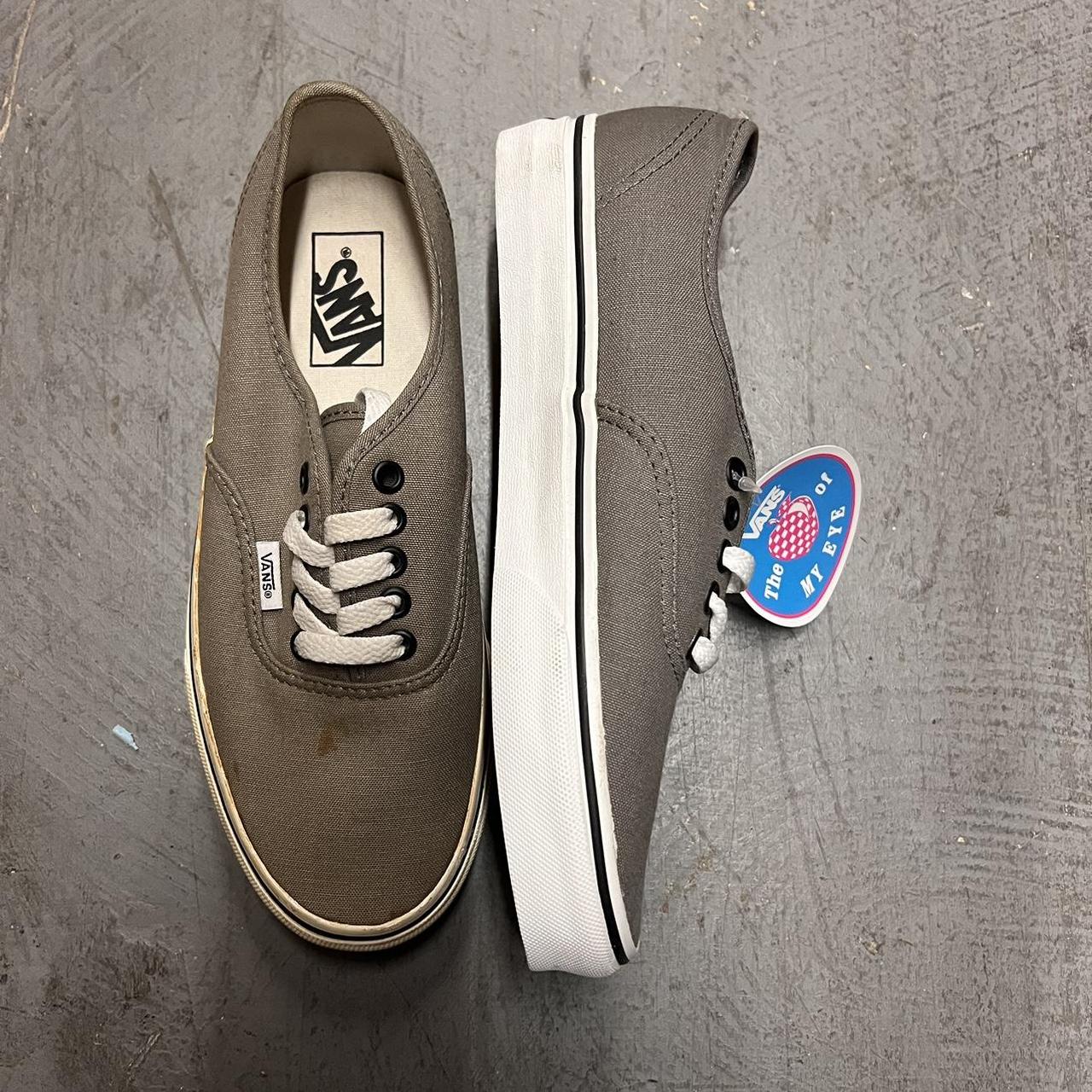 Vans authentic light on sale grey