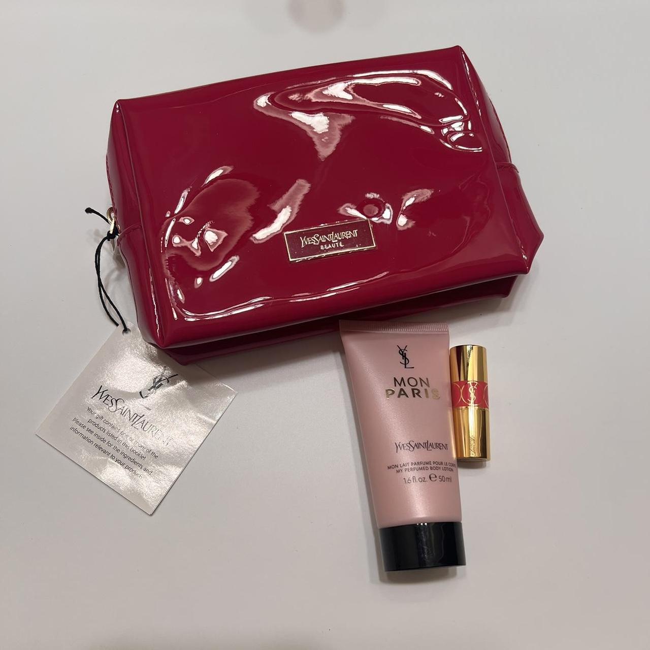 New in box YSL Beaute lipsticks deals & pouch bag