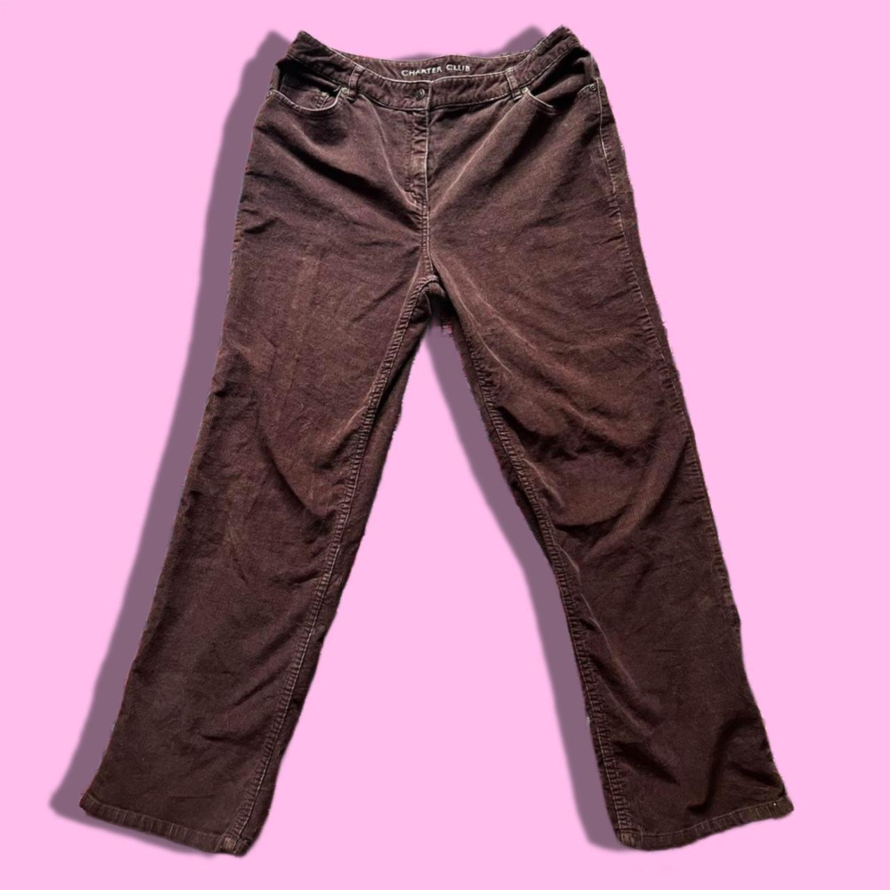 Charter club corduroy pants sale