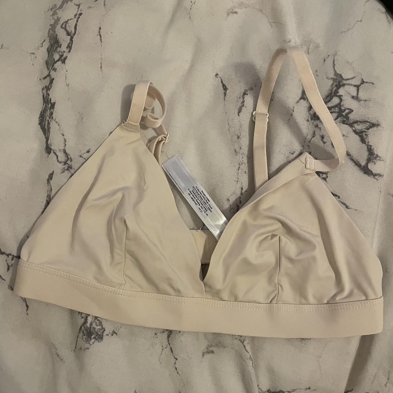 Nude Triangle Bra From Primark Size 6 8 XS Brand Depop