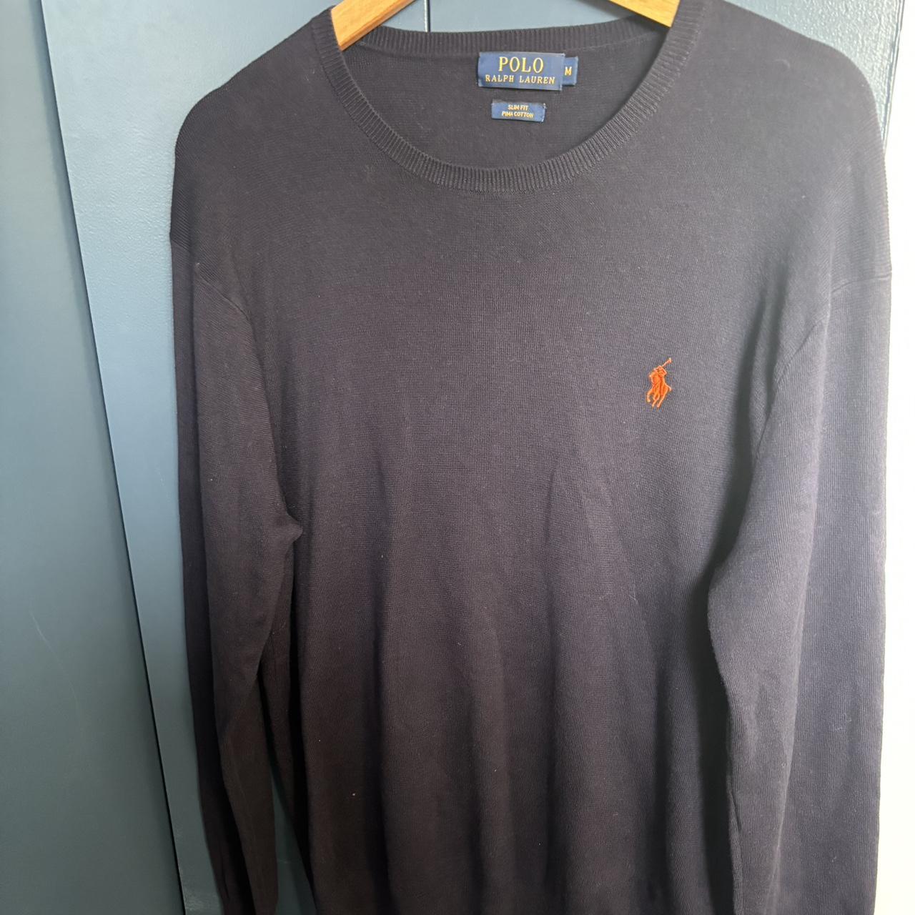 Navy blue Ralph Lauren jumper Size medium Still in... - Depop