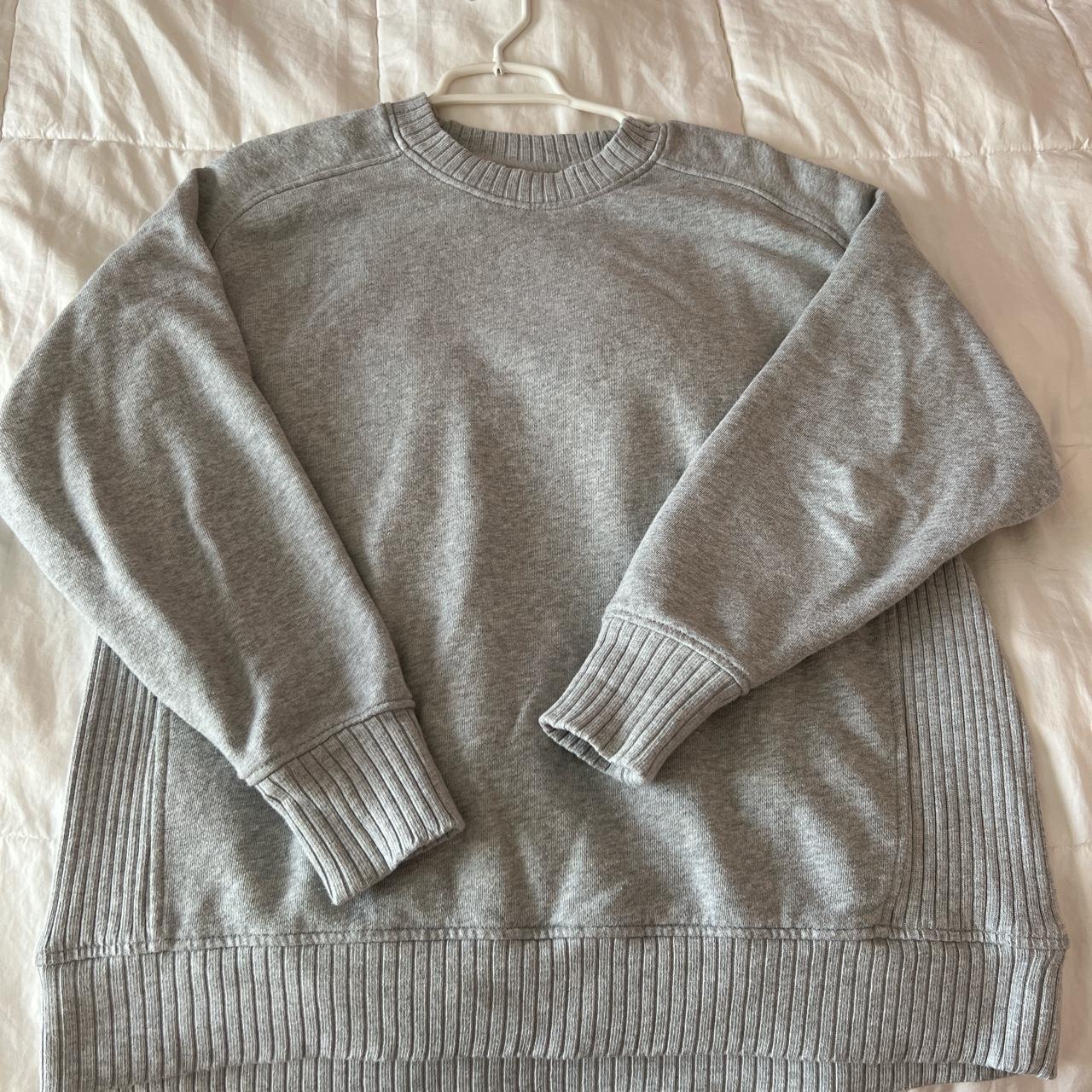 Aerie super soft and comfy gray crewneck Excellent... - Depop