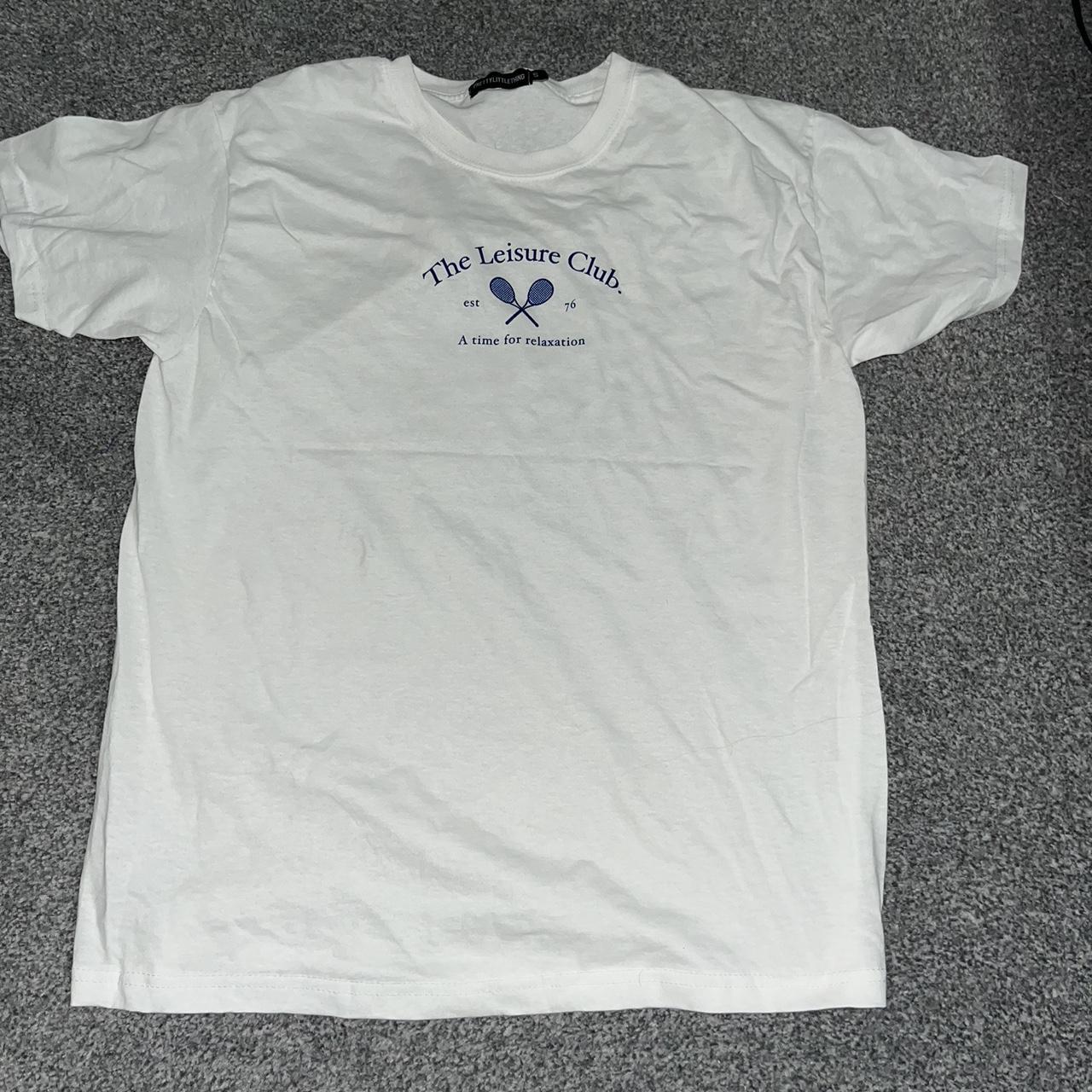 Pretty little thing oversized t shirt Size... Depop