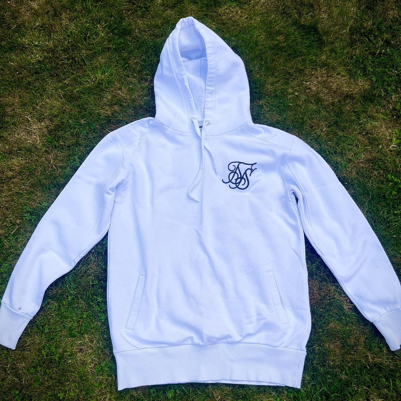 HOT Oversized Hoodie Siksilk White Hoodie Siksilk White Hoodie