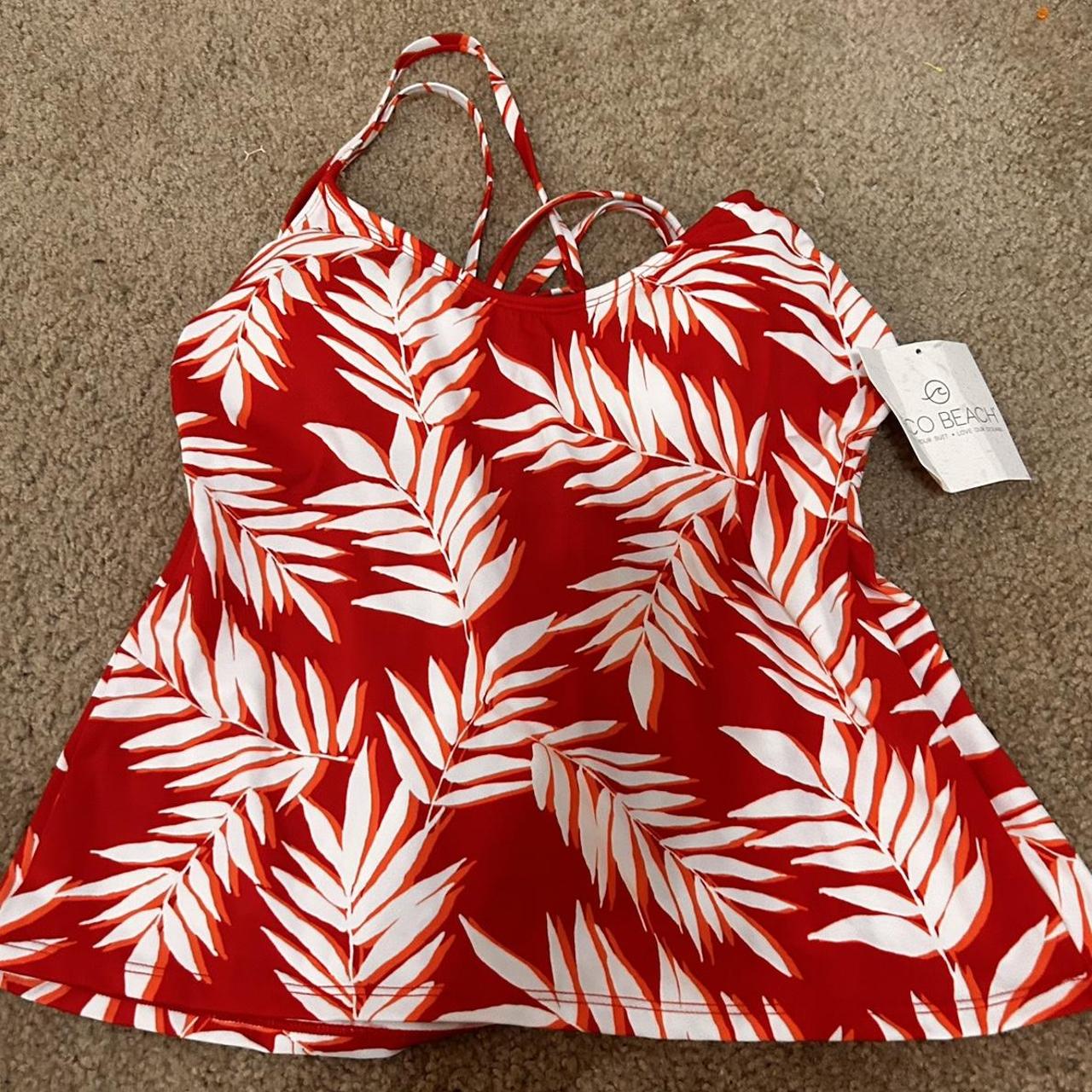 brand new swim top built in bra Depop