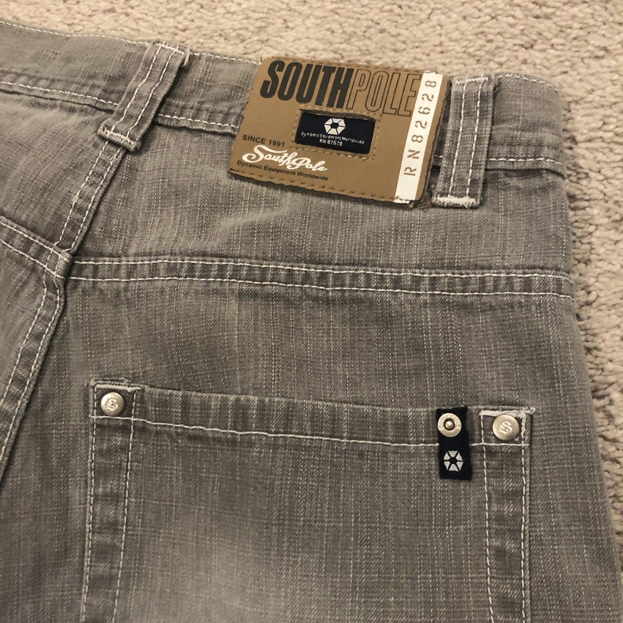 grey southpole jeans. rlly cool but just doesn’t fit... - Depop
