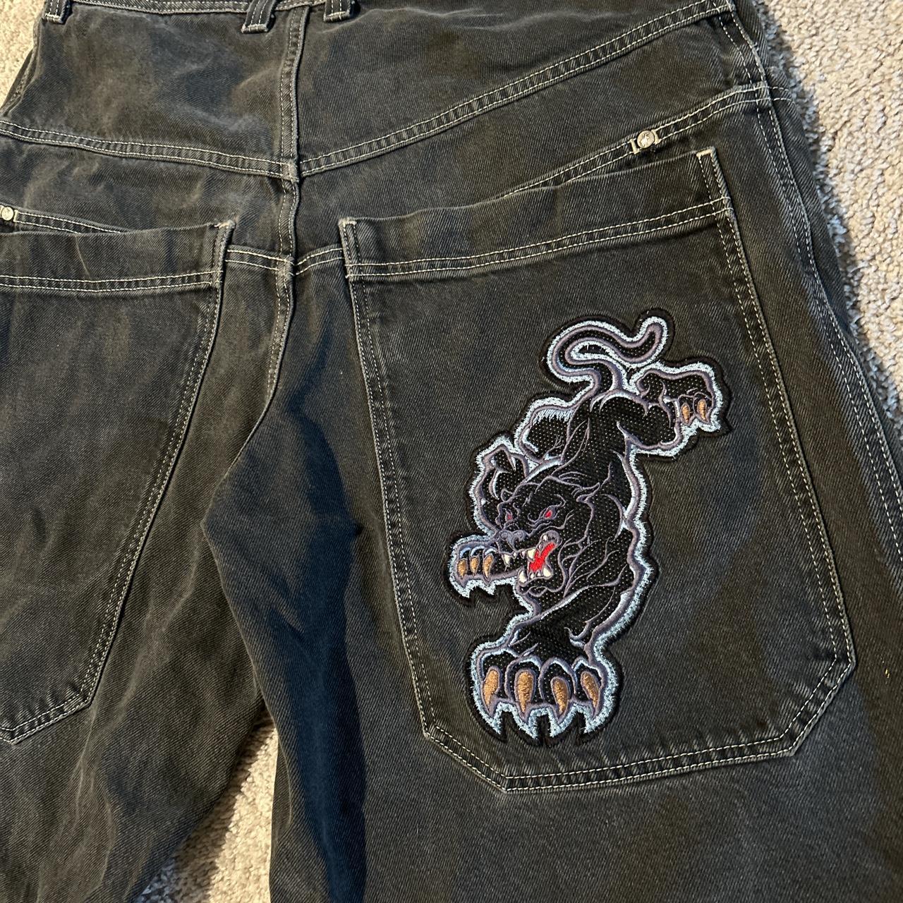 panther jnco shorts. perfect condition and sick as... - Depop