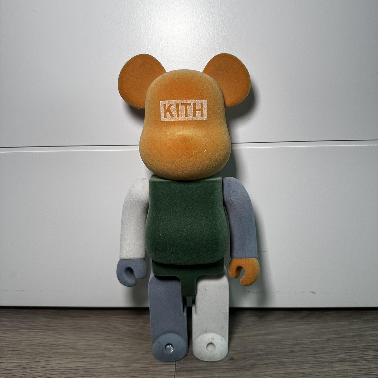 Kith x Bearbrick - orange and green #Kith | Depop