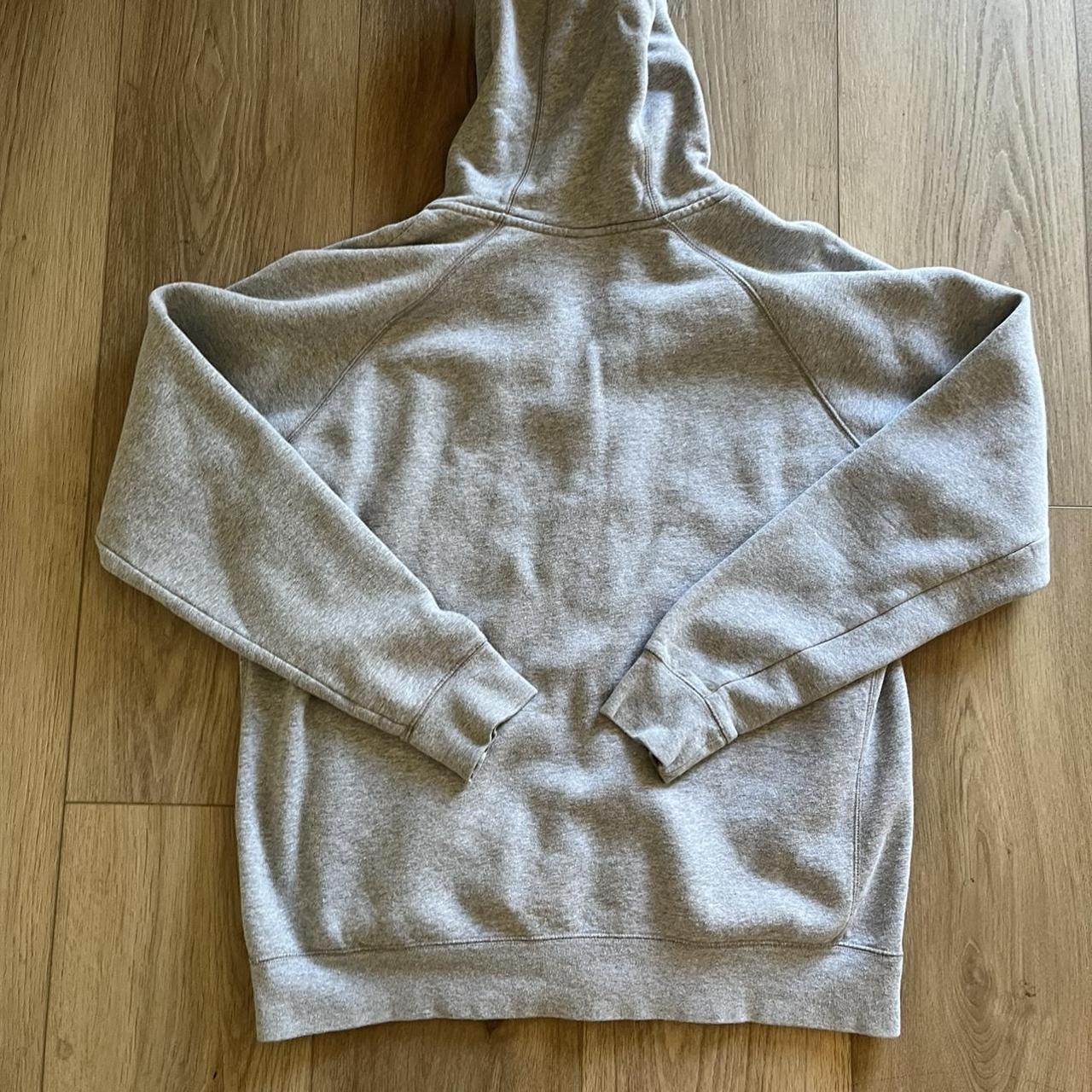 Jordan Men's Grey Hoodie | Depop