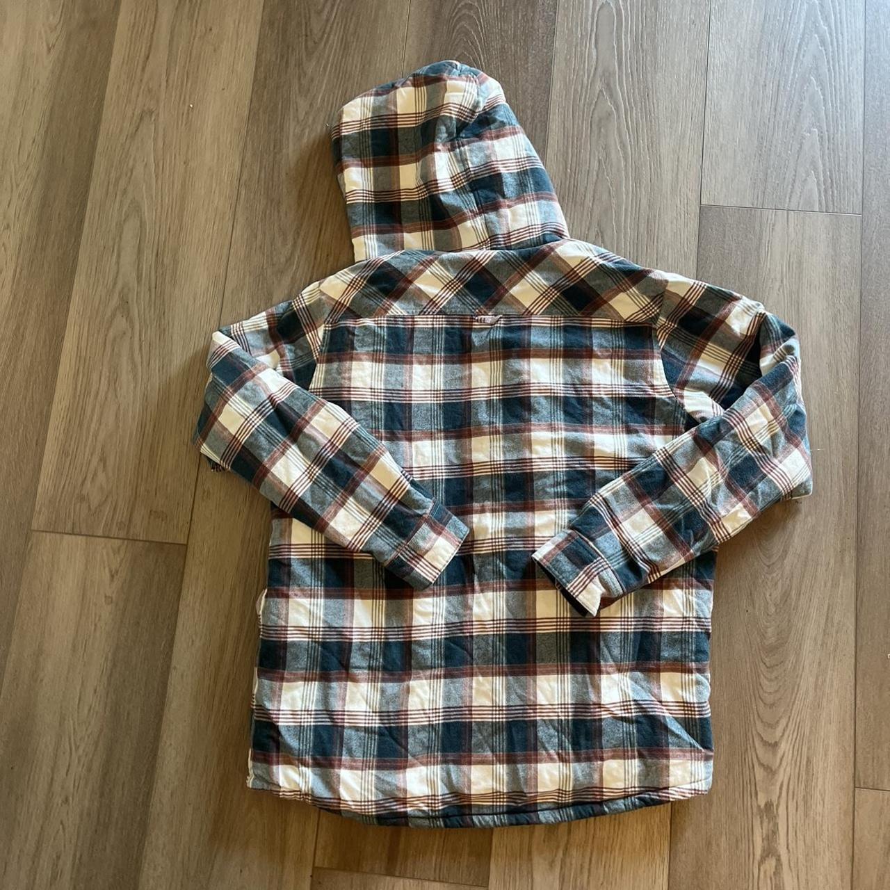 Vintage Rip Curl Sherpa Lined Flannel Jacket... - Depop