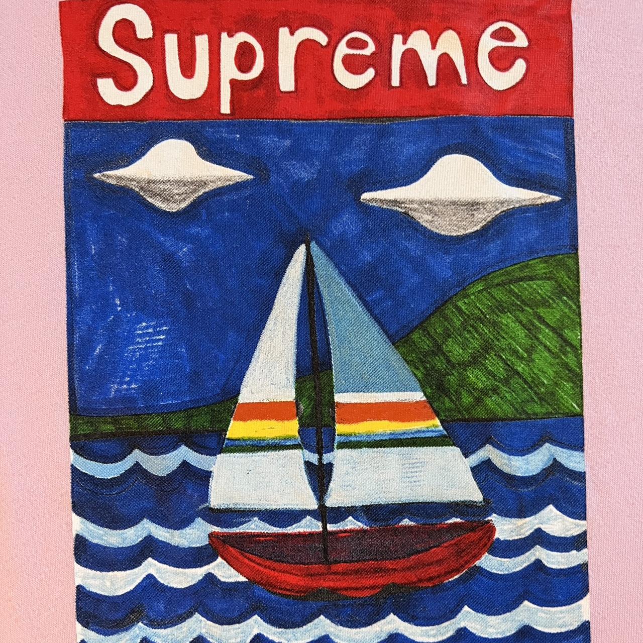 Supreme Supreme Sailboat Tee Pink