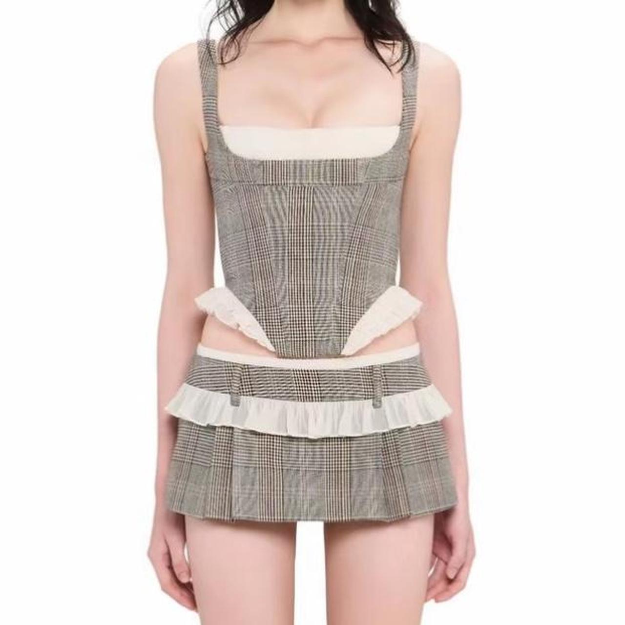 Oliwa × Yumin ha Angel Pleated Skirt Yuminha x Oliwabiu Angel Pleated Skirt 🤍 Sold out | Depop