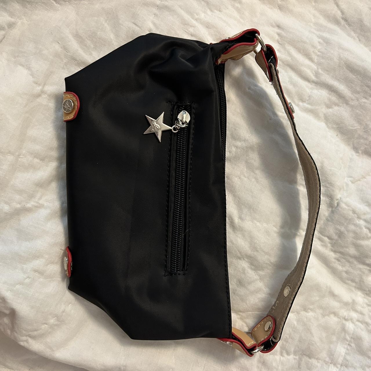 Dooney & Bourke Black Nylon Crossbody Bag. Super - Depop