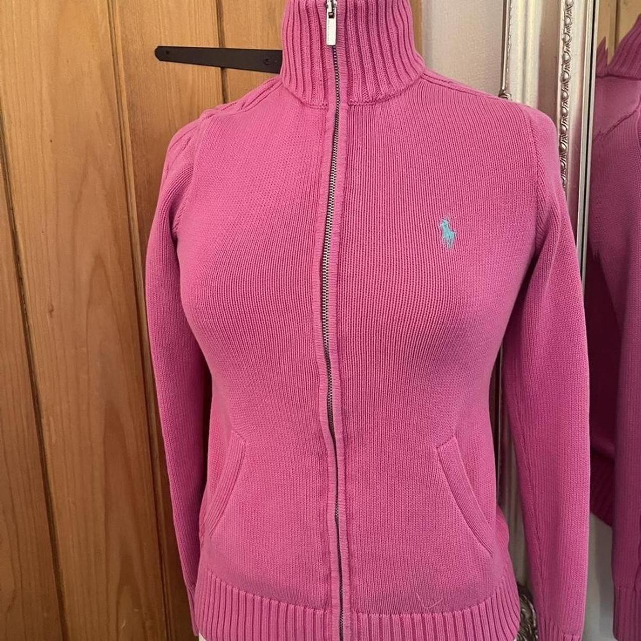 Polo Ralph Lauren Women's Pink Jumper | Depop