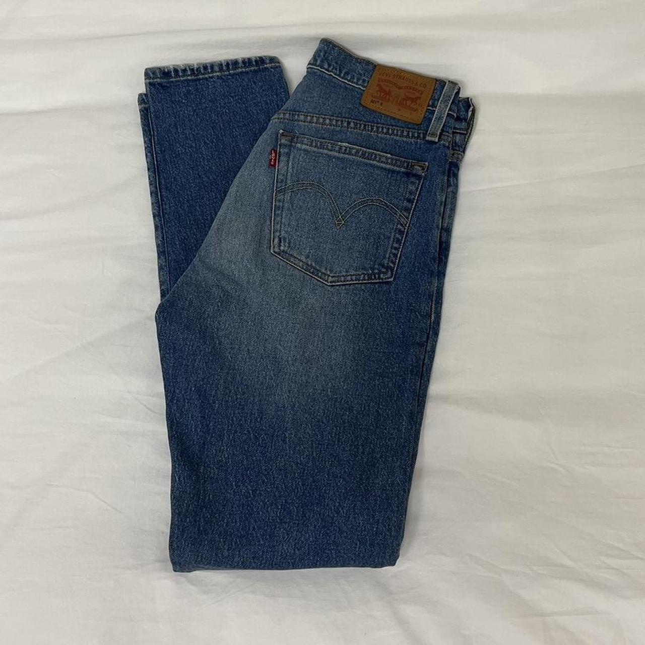 Levis 501 straight clearance cut