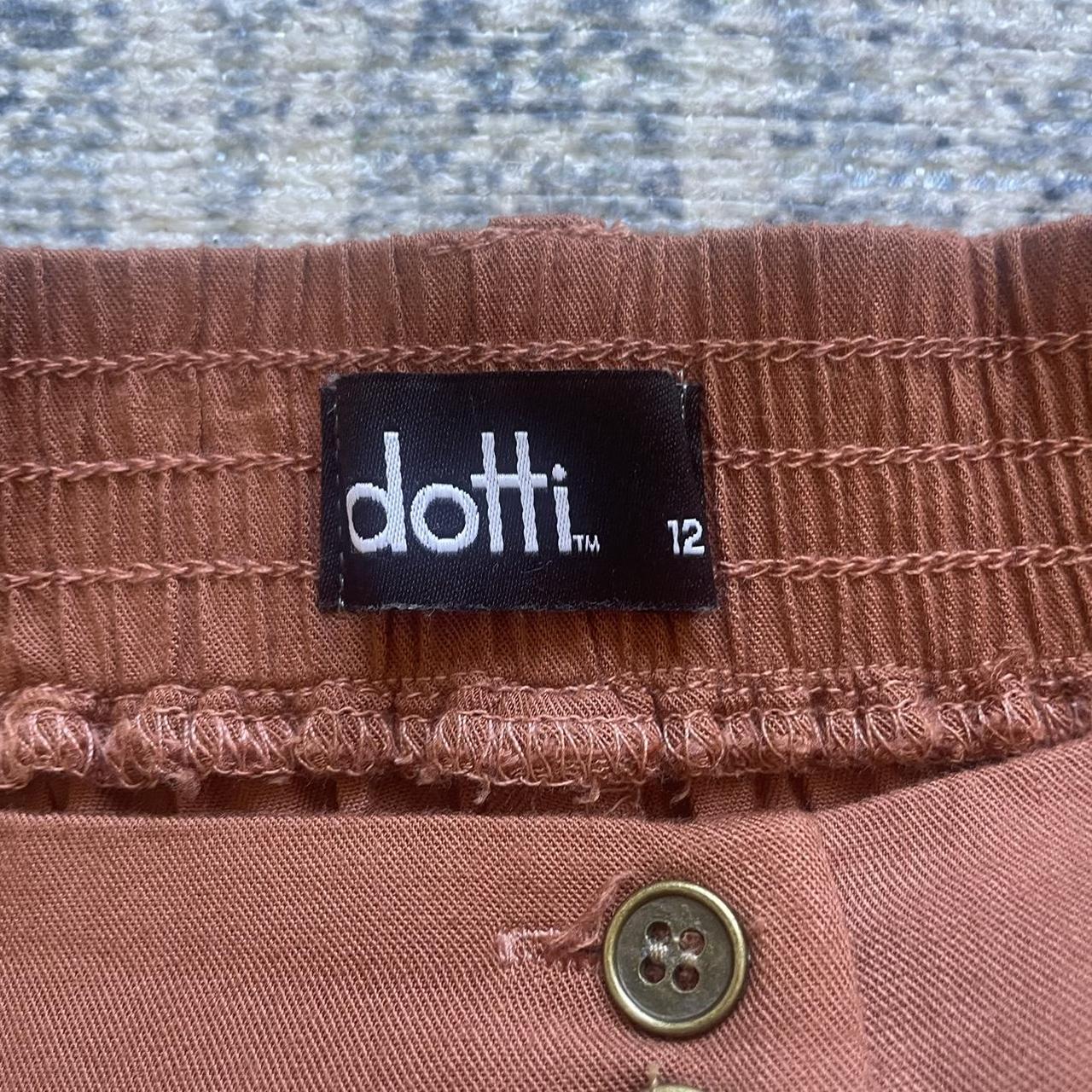 Burnt orange Dotti pleated midi skirt 🧡 Size 12 au... Depop