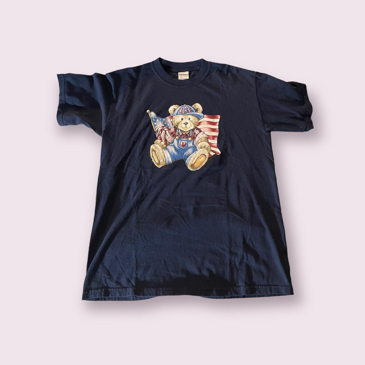 90’s USA Teddy Bear Tee , Printed on a Gildan, Used...