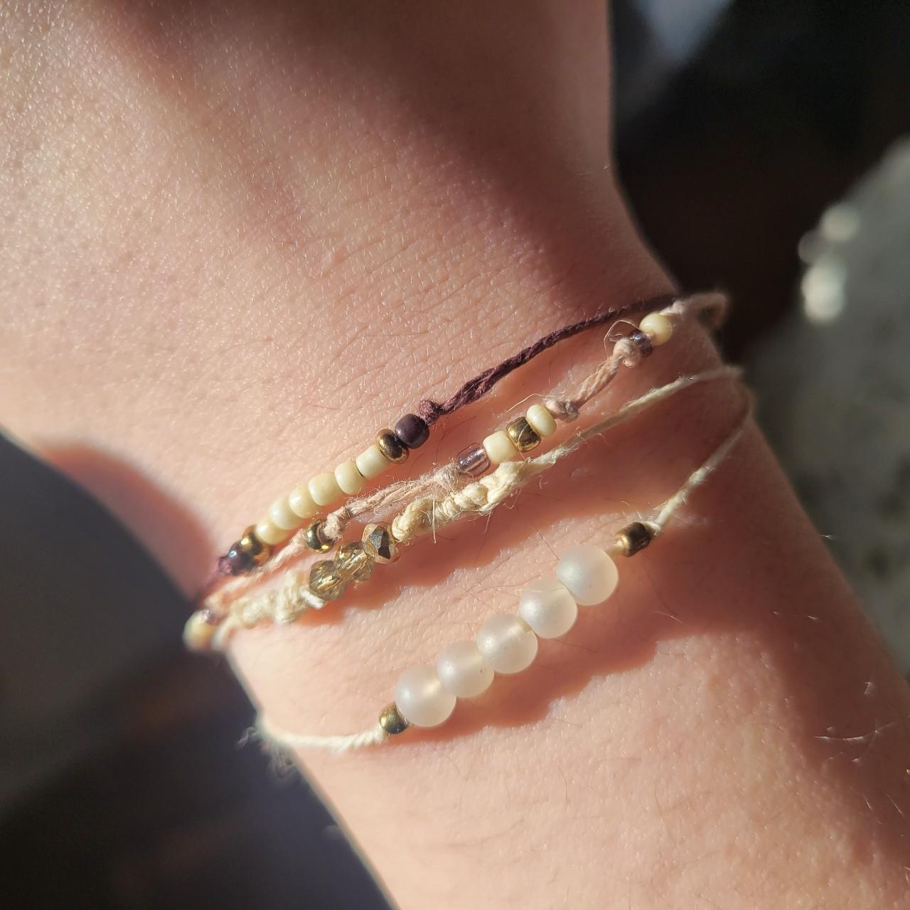 Women's Gold and White Jewellery