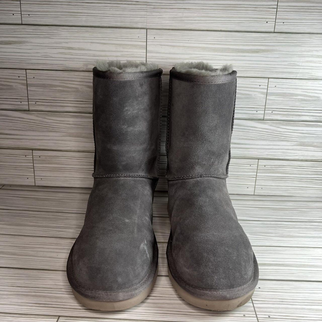 Koolaburra UGG Women's Koola Short Rabbit Gray Boots... - Depop