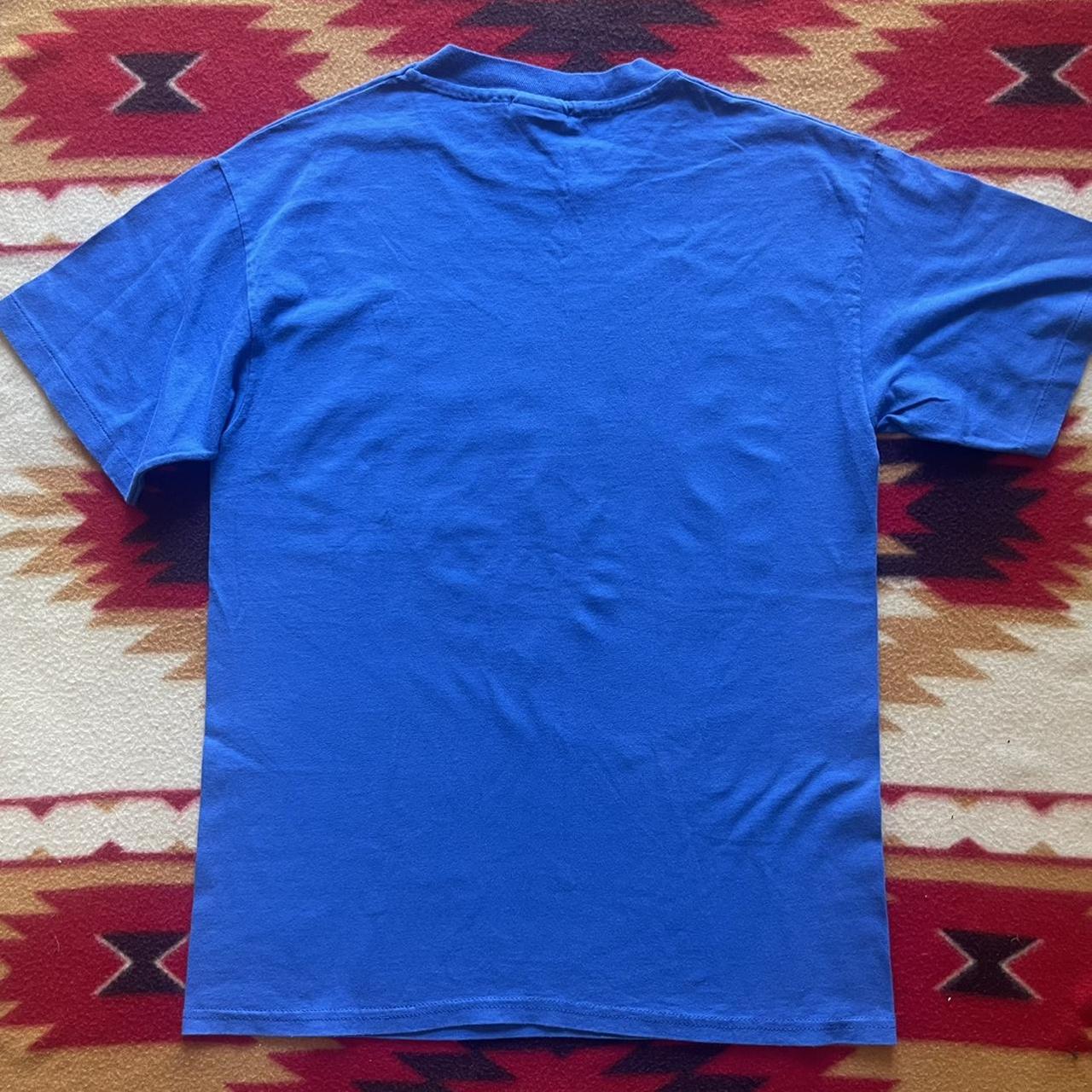 Vintage LA rams t-shirt with stains on the left - Depop