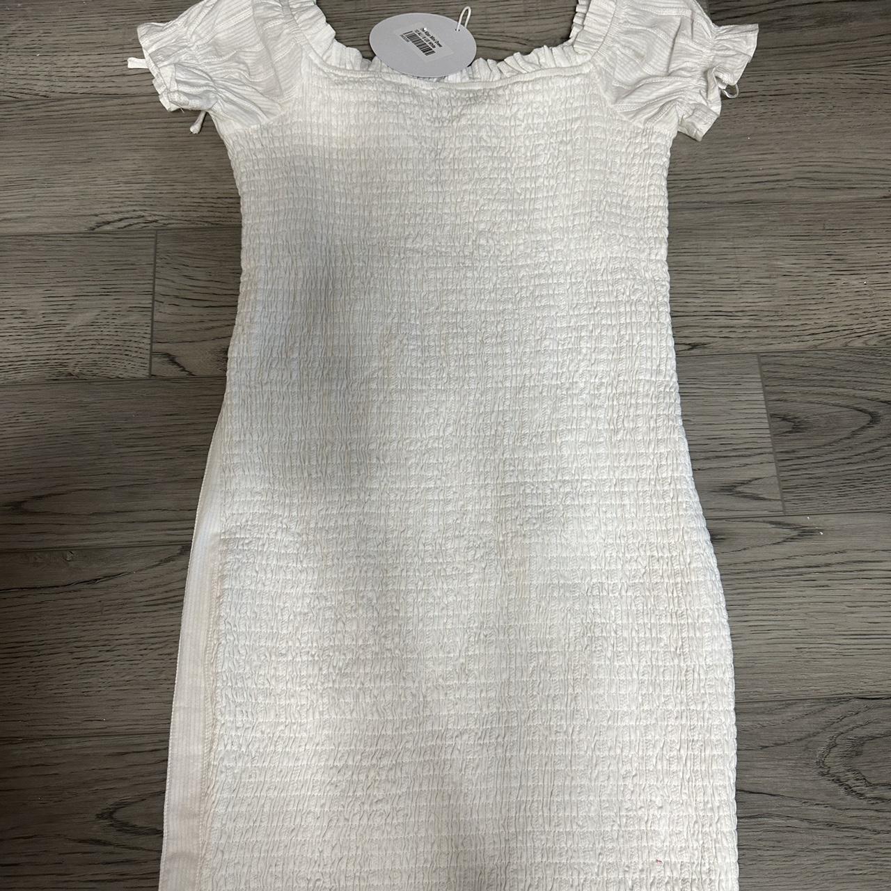 Oh Polly Women's White Dress | Depop