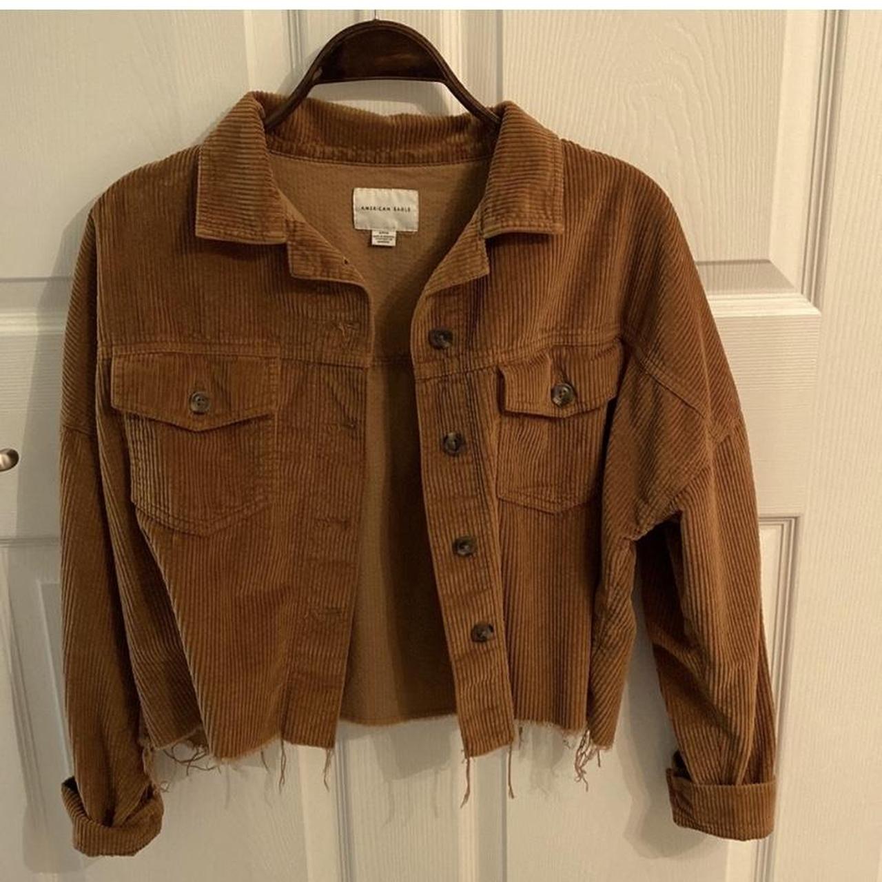 Burnt orange corduroy on sale jacket