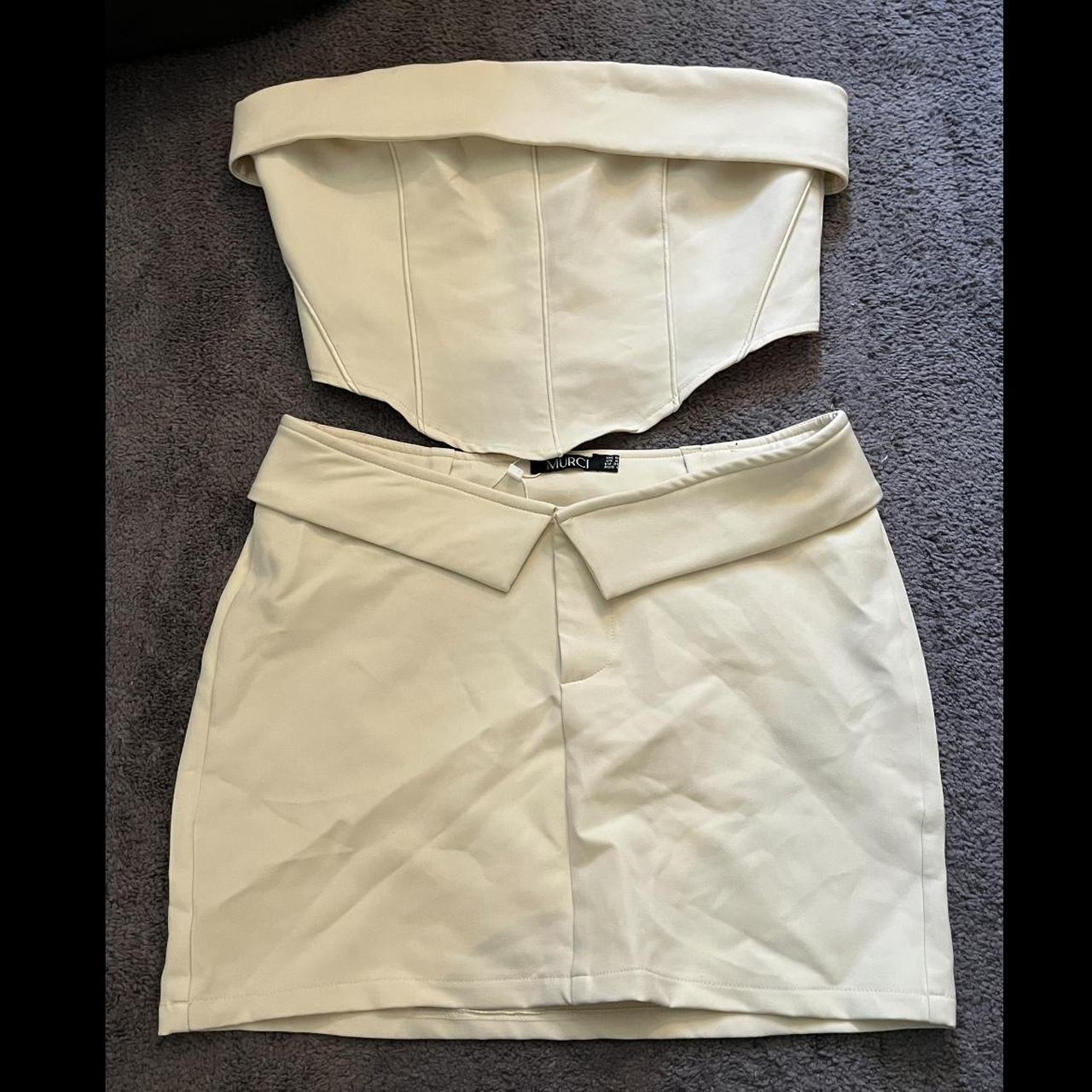 Size 8 murci co ord 🤍 Absolutely beautiful, too big... Depop