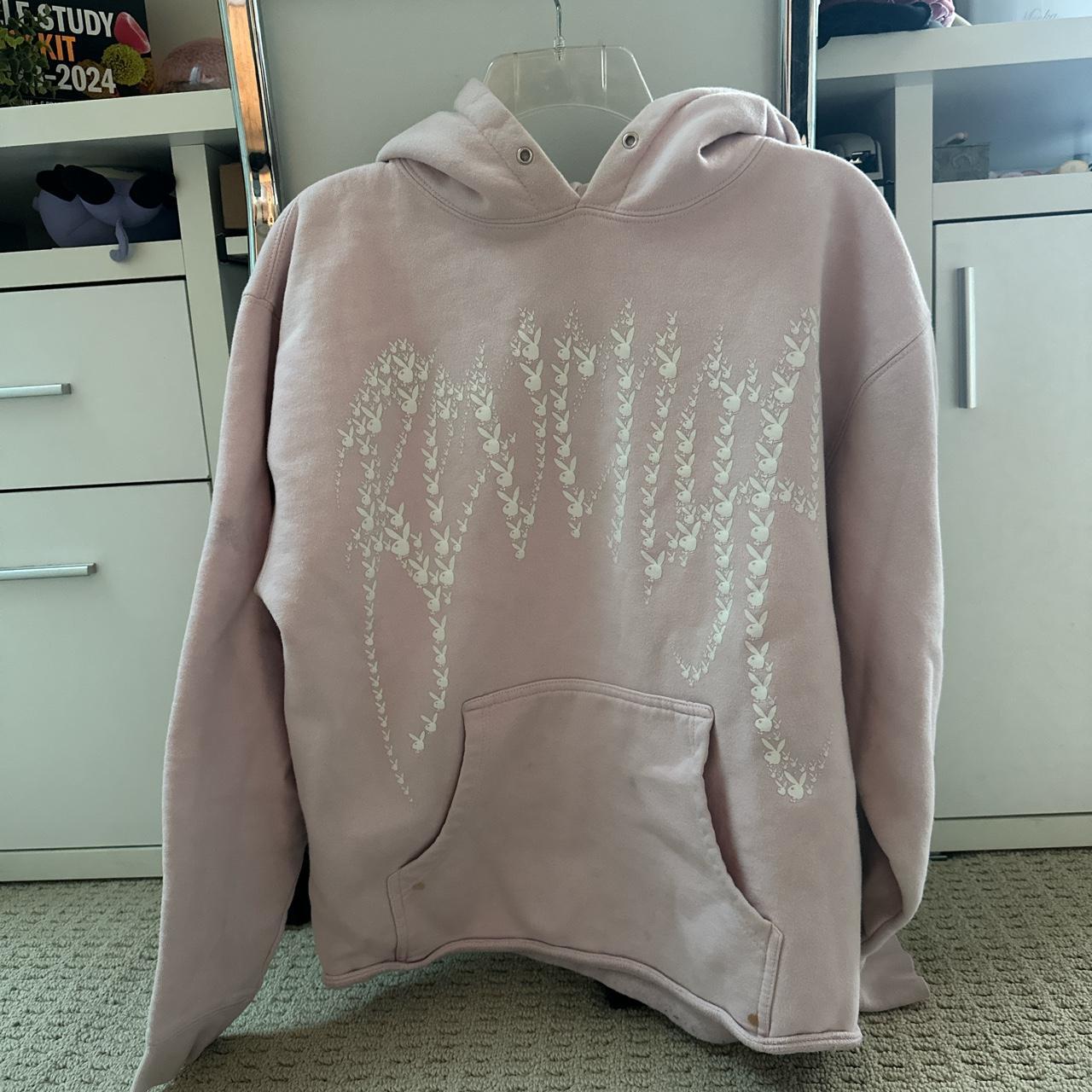 Baby pink Revenge x Playboy Hoodie Size medium fits