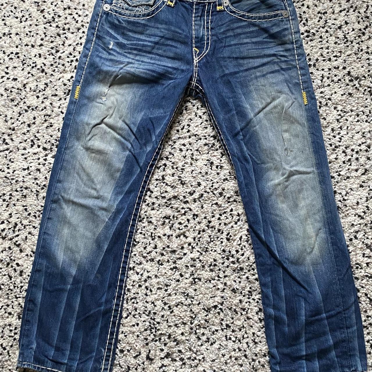 TRUE RELIGION　RICKY SUPER T  レア‼️早いもの勝ち‼️ 希少】W28 TRUE RELIGION RICKY SUPER T