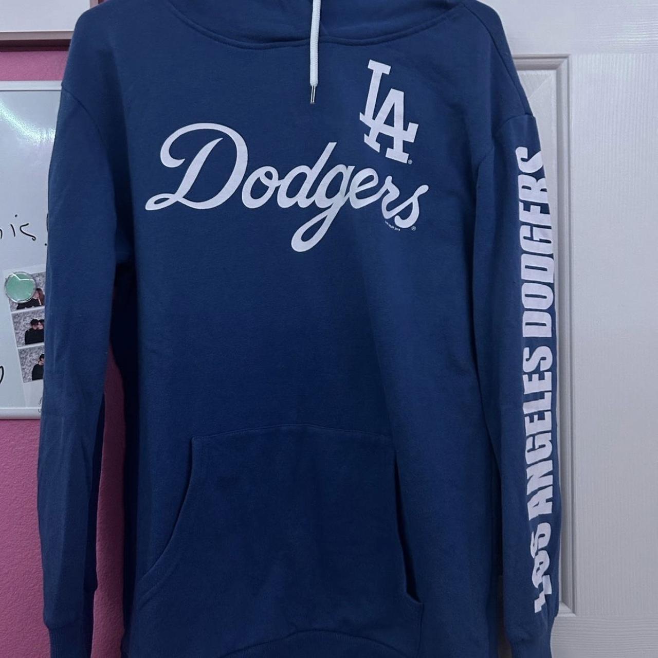 think blue dodgers' Unisex Long Sleeve Hoodie Shirt