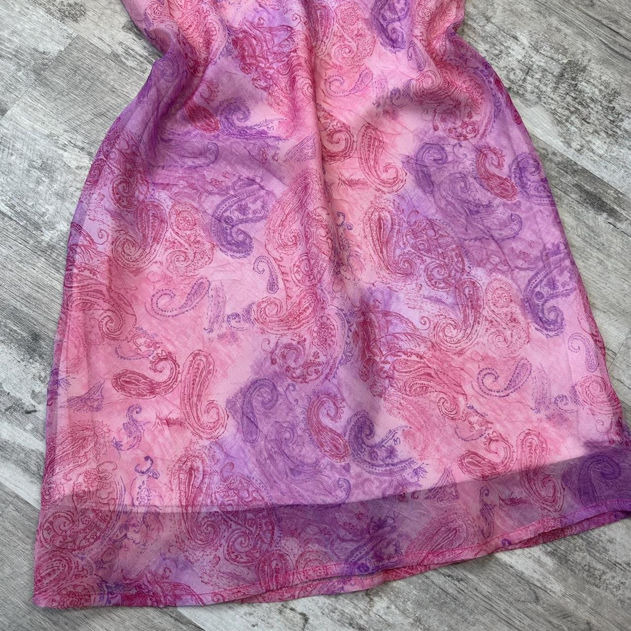 The most amazing little vintage pink summer dress... - Depop