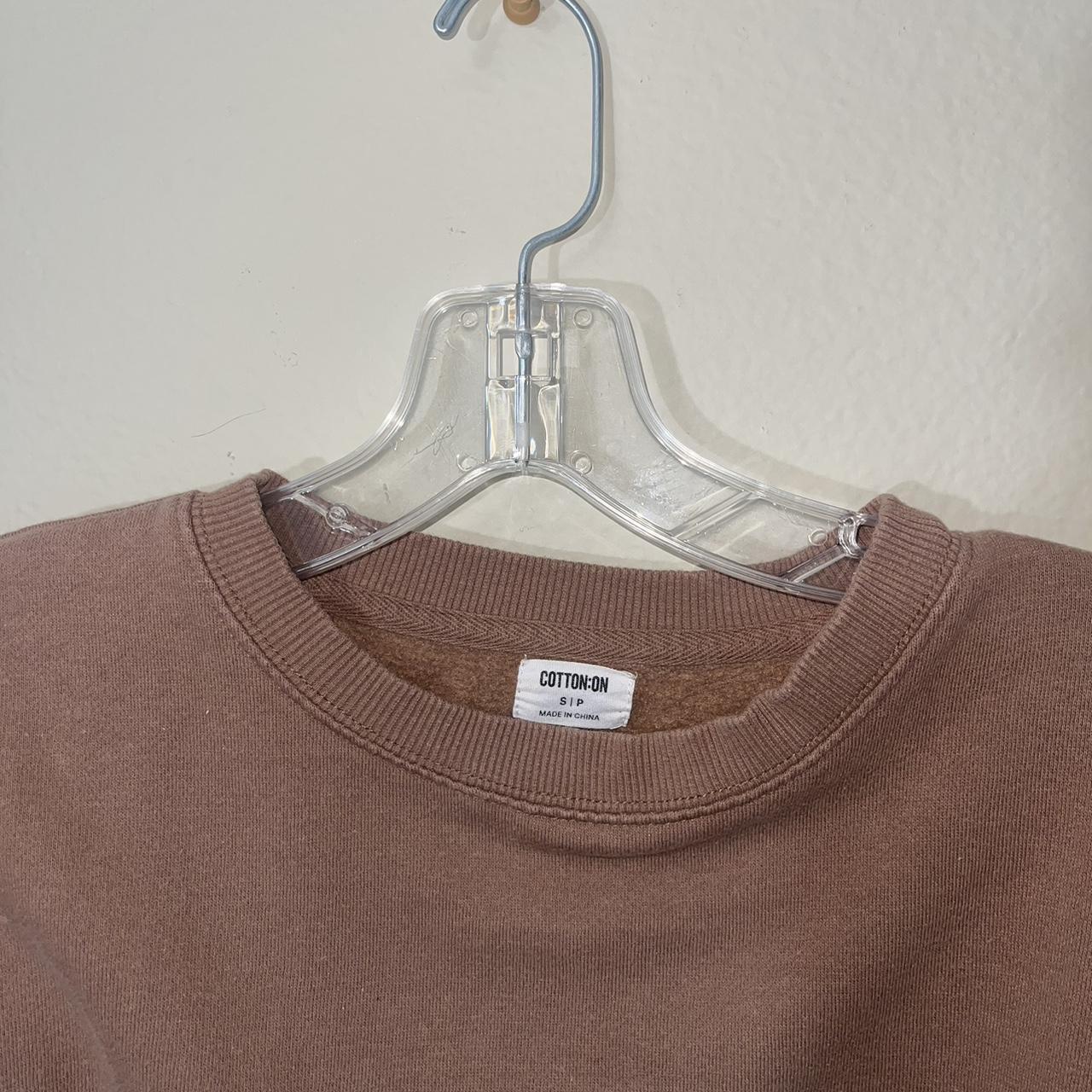 Cotton On Women's Brown Sweatshirt (2)