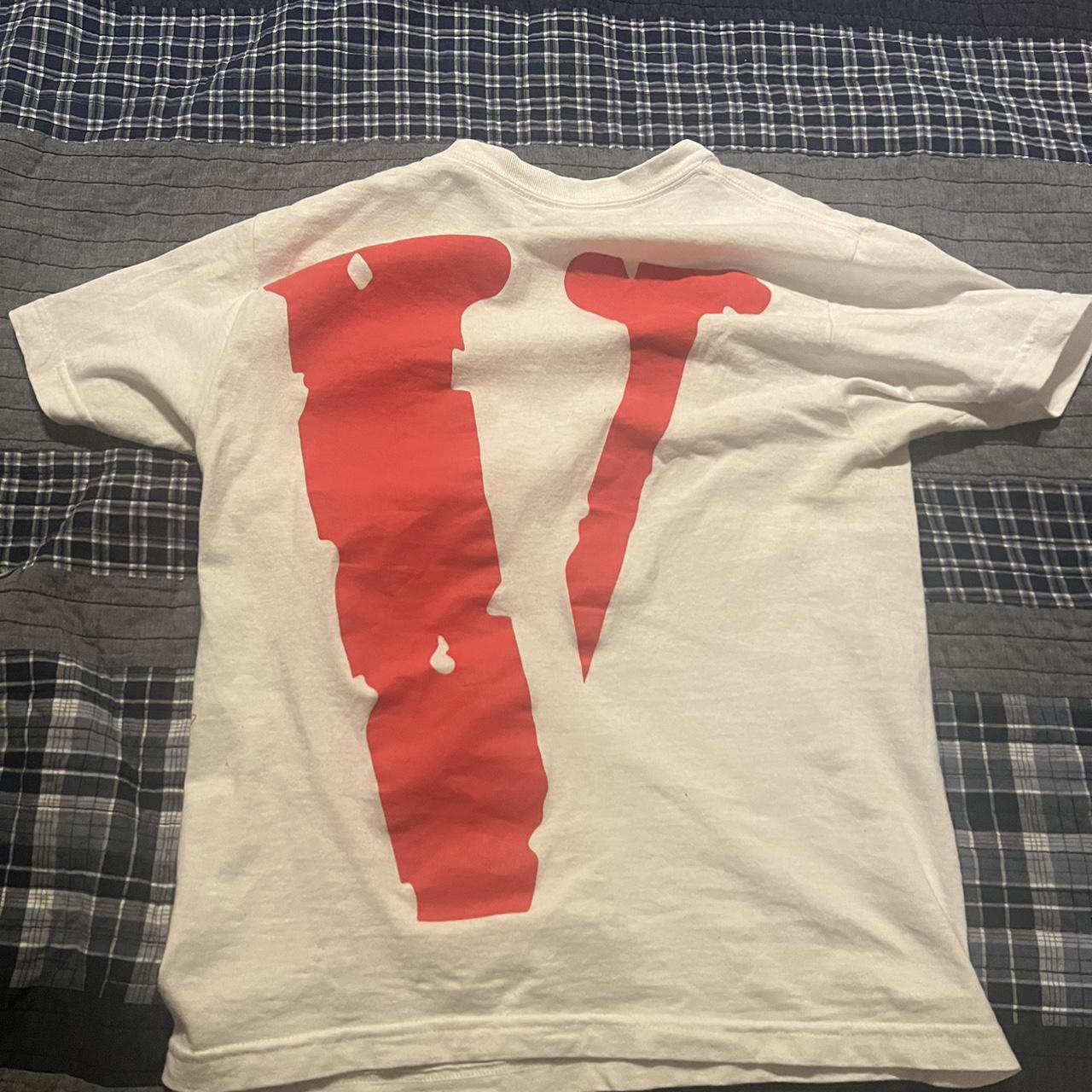 Vlone white t clearance shirt