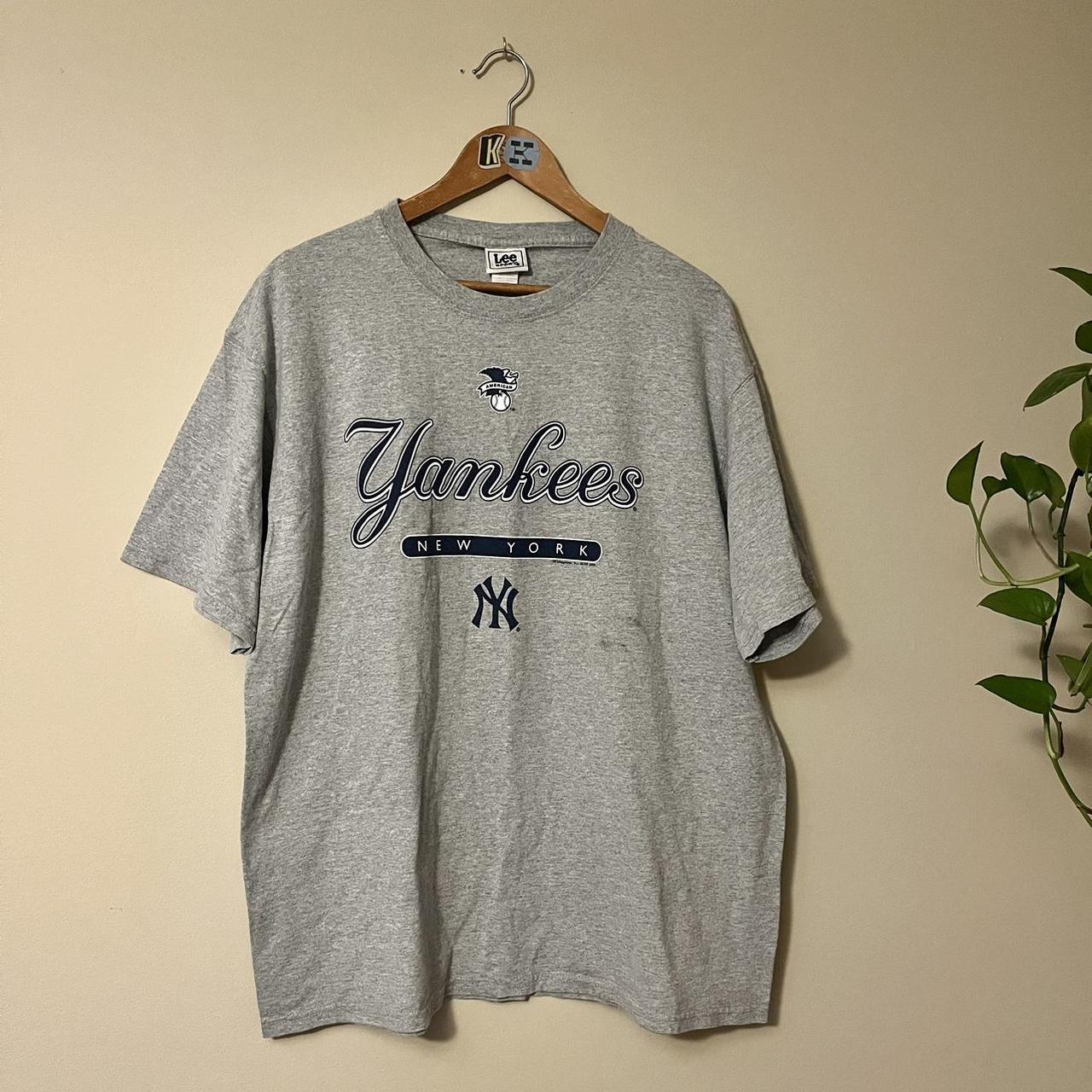 Vintage Lee Sport New York Yankees Jersey Shirt - Depop