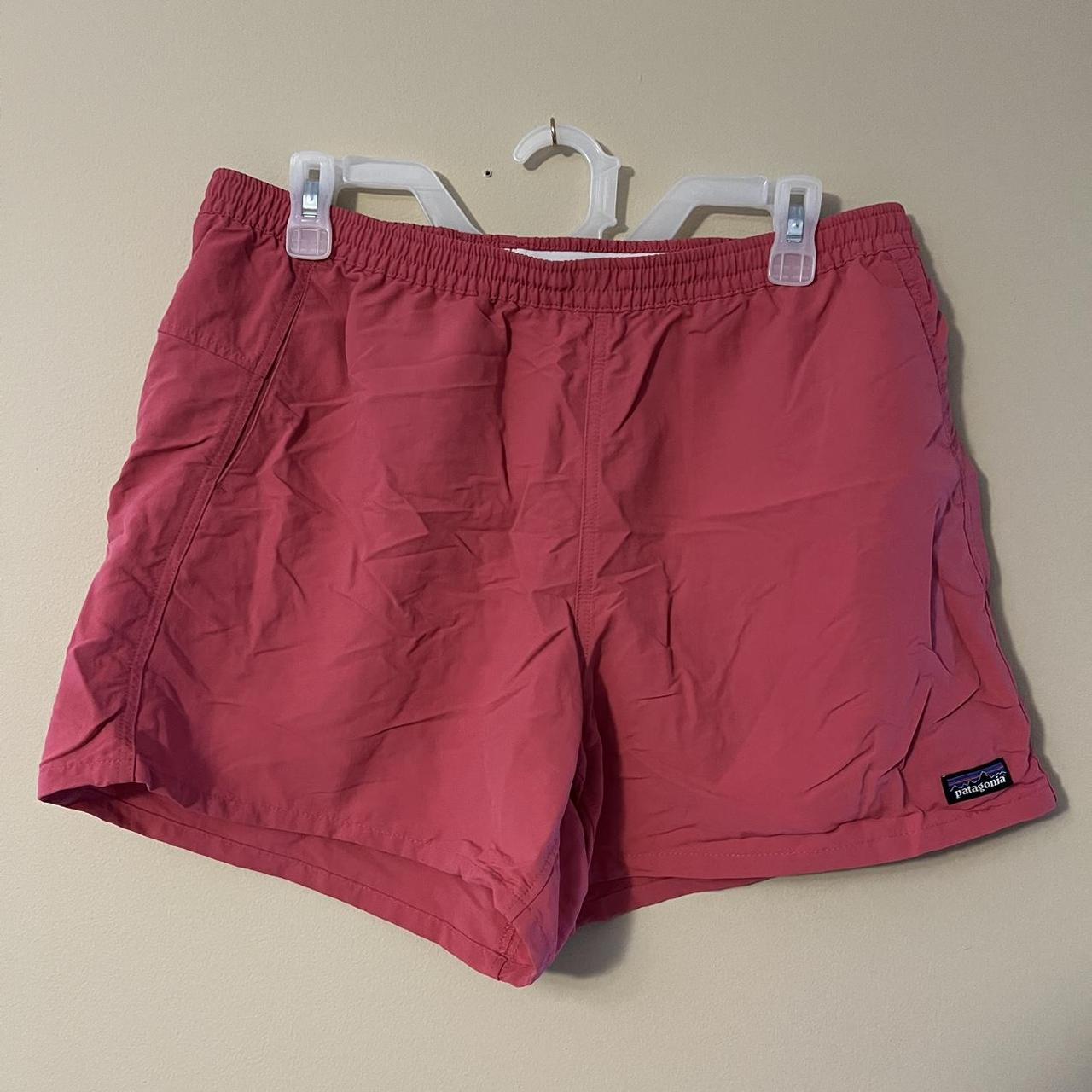 Patagonia Men's Pink Shorts | Depop