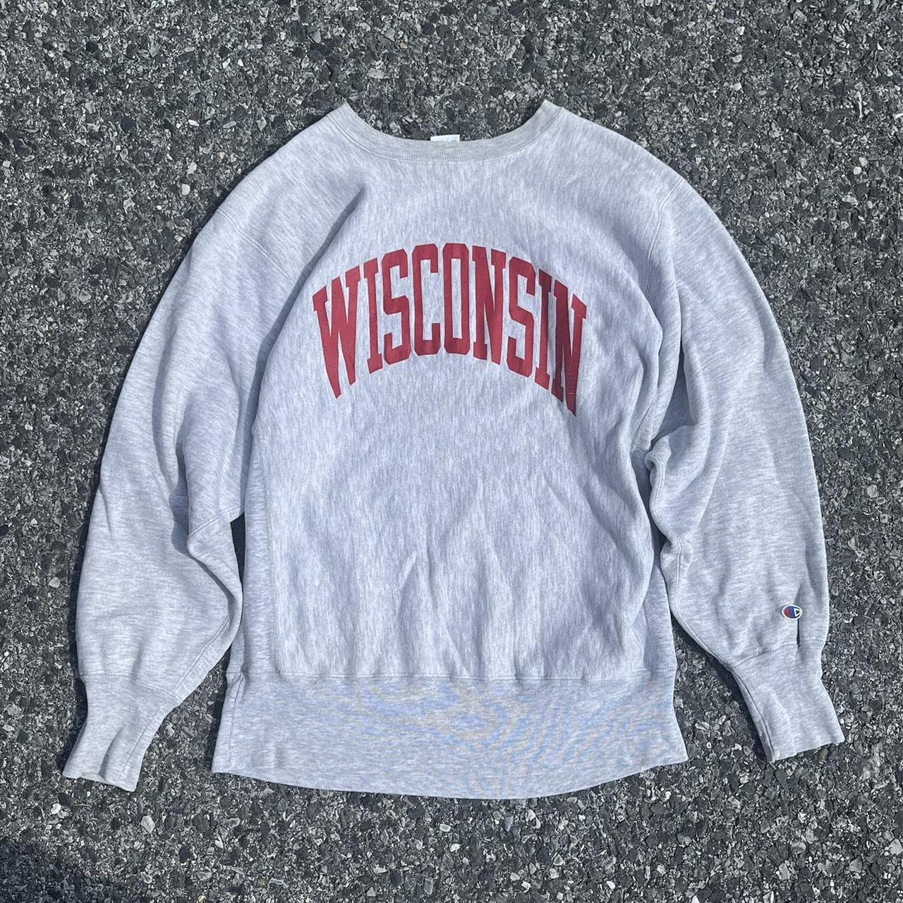 Vintage 1990’s Wisconsin Champion Reverse Weave...