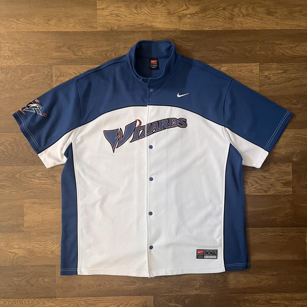 Vintage Nike Team Jordan UNC Baseball Jersey