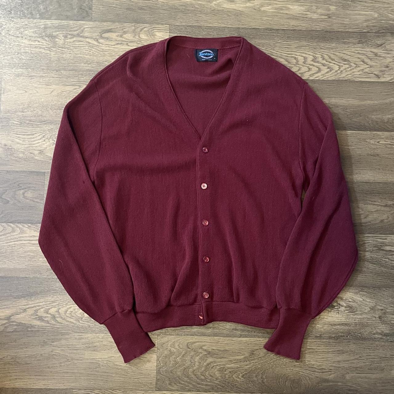 Vintage 90's Authentic Jantzen Sweater Company... - Depop