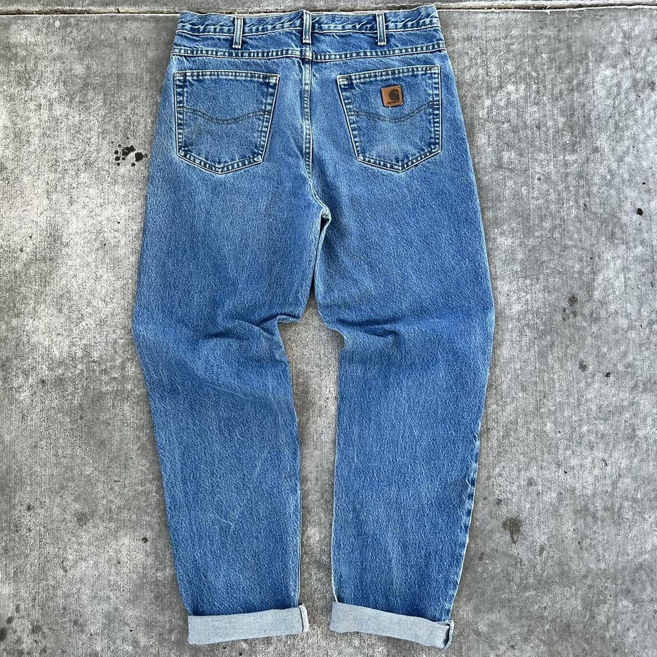 Carhartt Baggy/Relaxed Jeans Great Conditon Sick... Depop