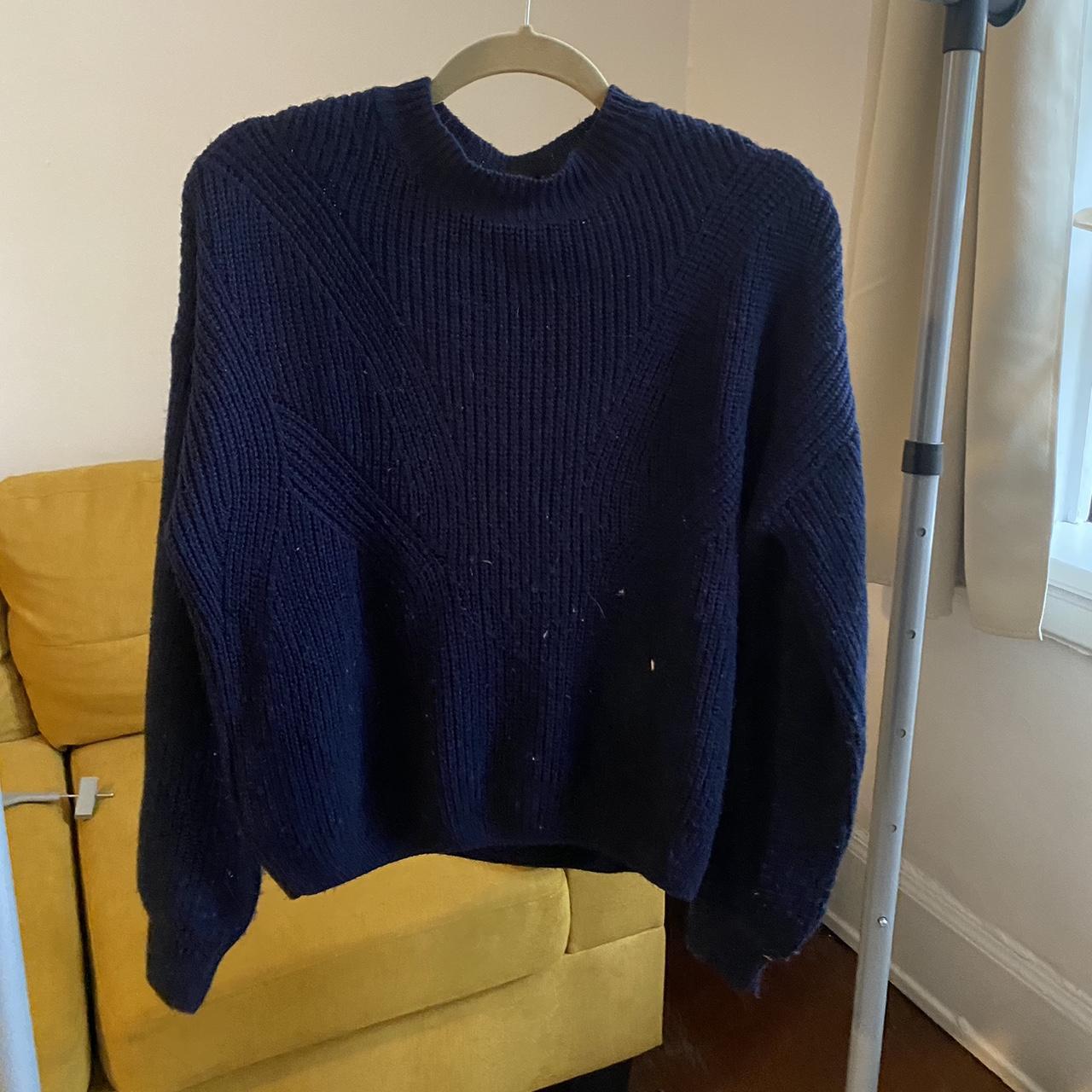 Topshop shop navy jumper