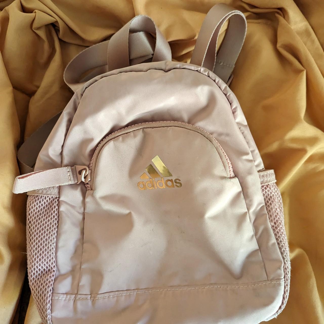 Rose gold hot sale adidas backpack