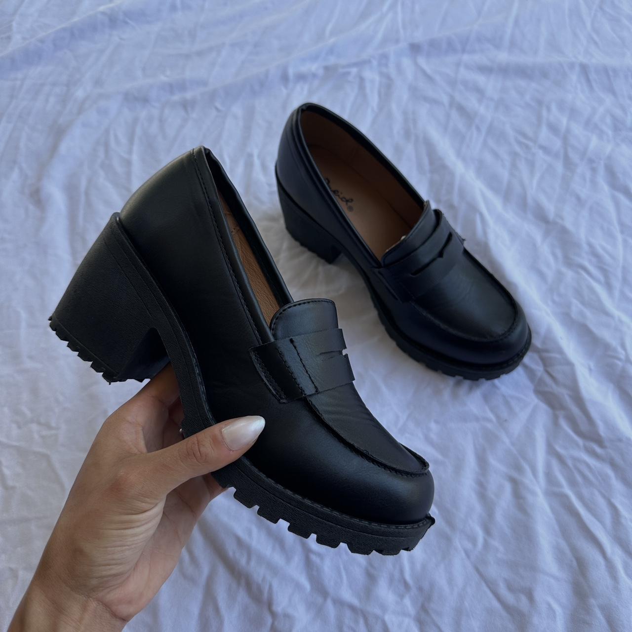 qupid chunky loafers