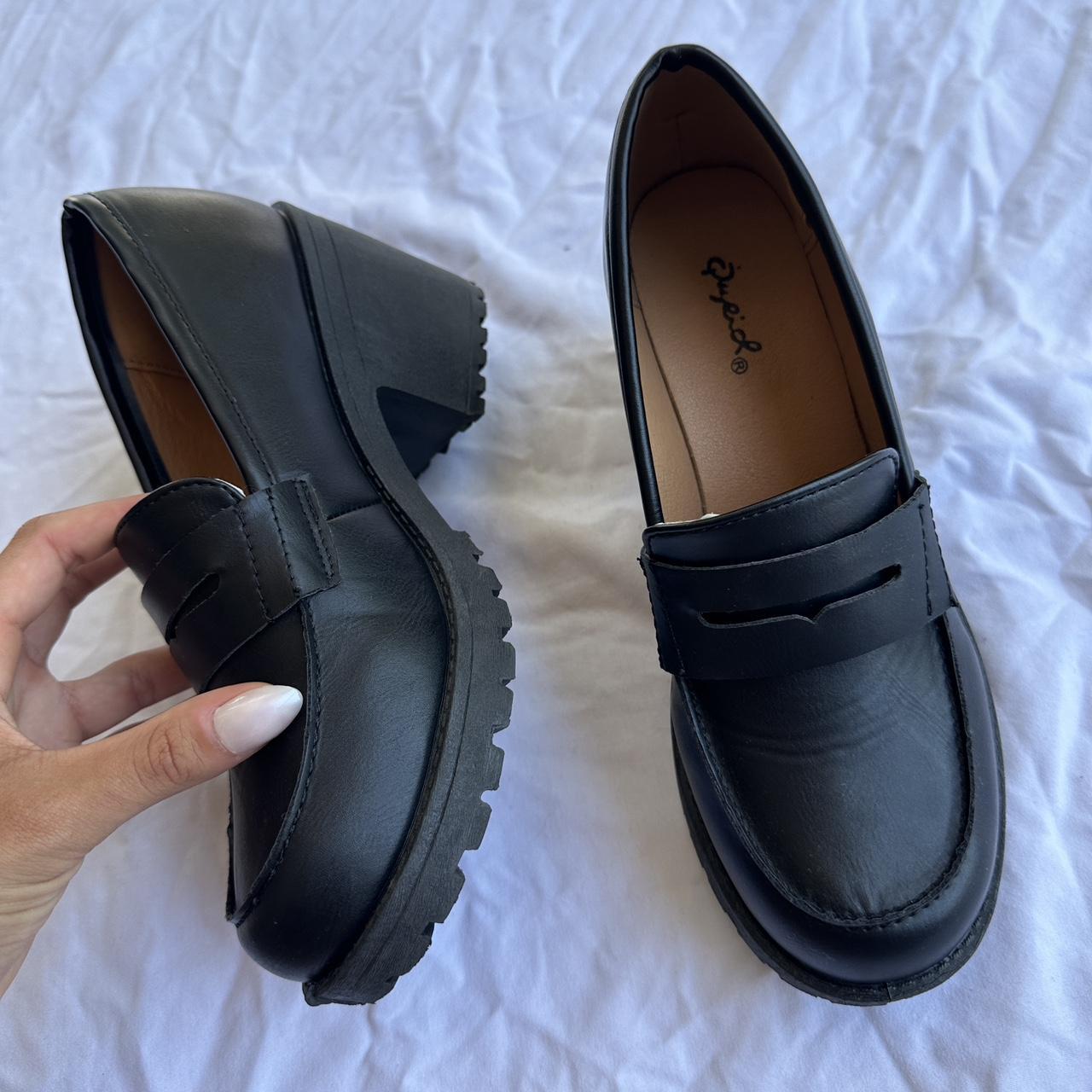 qupid chunky loafers