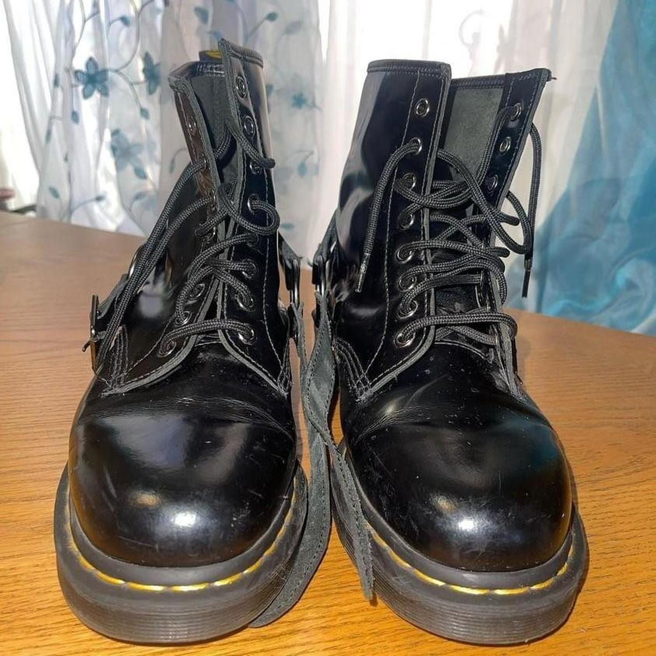 Doc Marten Harness Mens Boots - Depop