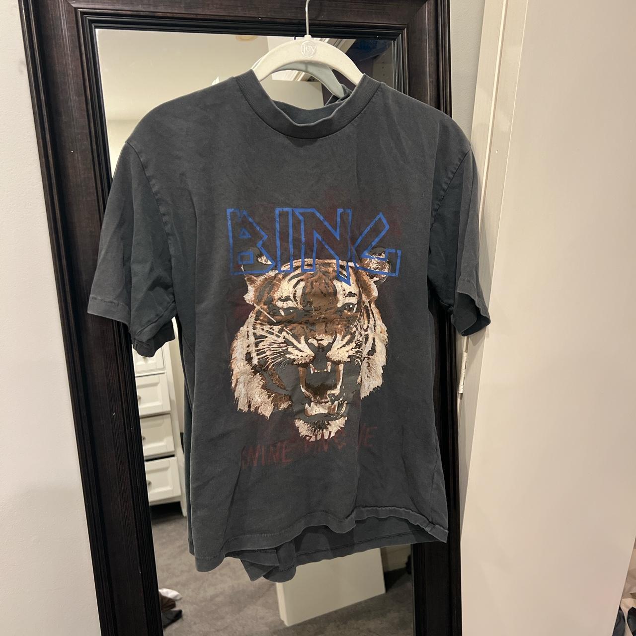Anine Bing Tiger Tee Size small Depop