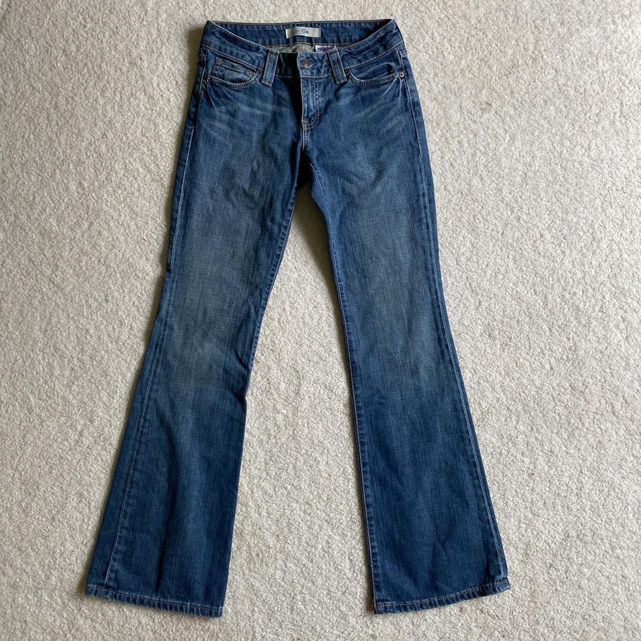 GAP curvy flare jeans Great condition; size 2 - Depop