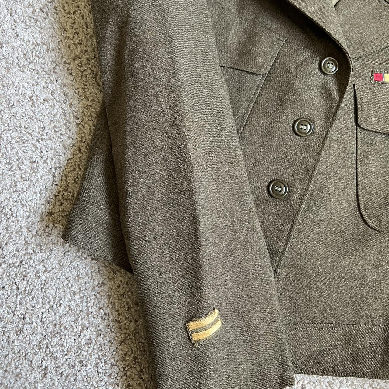 50’s Vintage USA Korean War military jacket Size... Depop