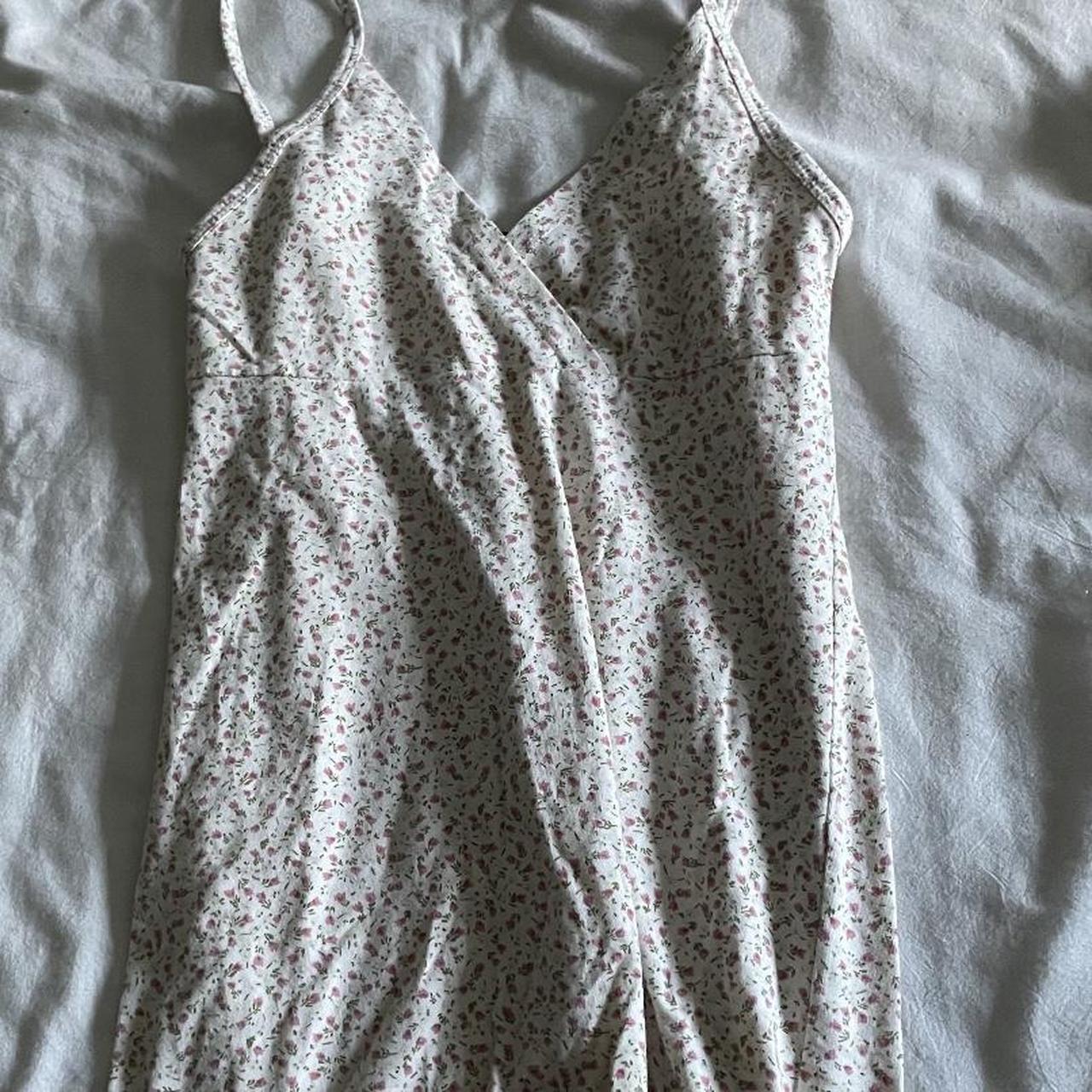 brandy melville flower sundress #brandymelville... - Depop