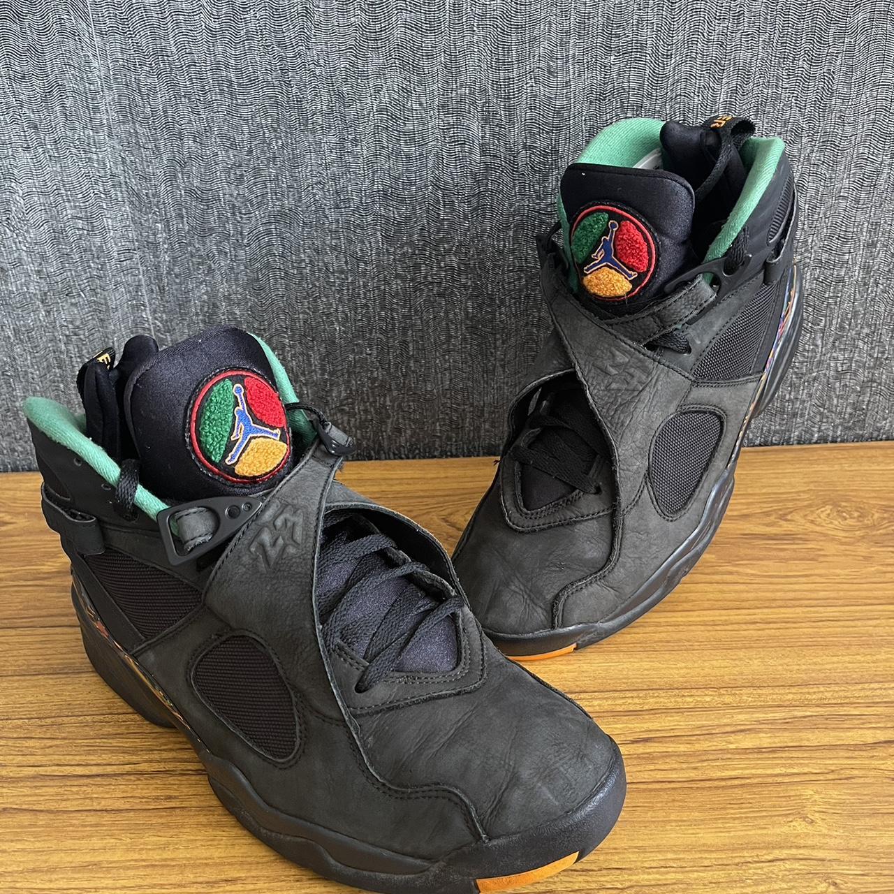 Jordan 8 shops air raid