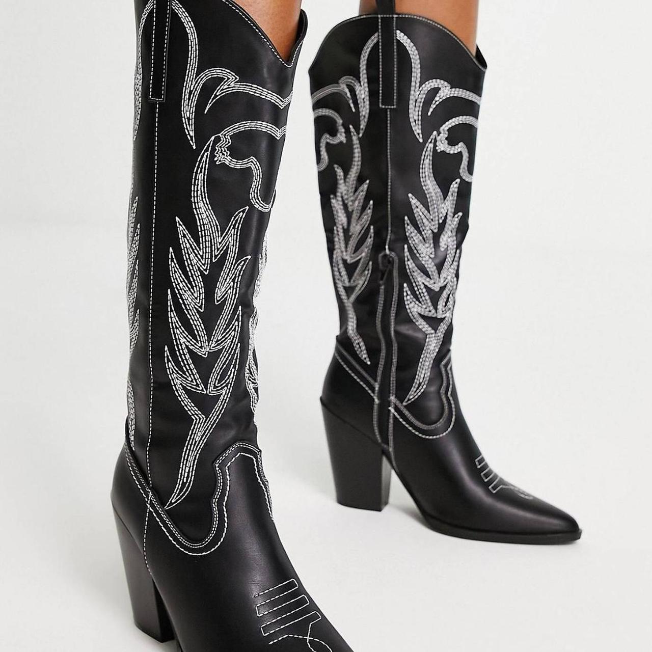 asos western boots
